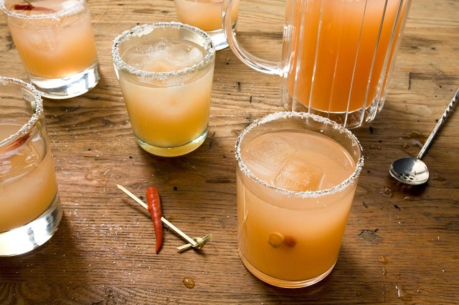 Spicy Guava Margarita recipe