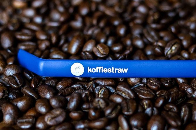 thin silicone coffee straws