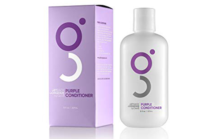 Purple Conditioner For Blonde Hair By GBG