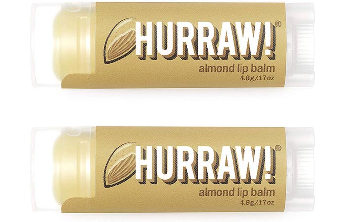 Hurraw Almond Lip Balm
