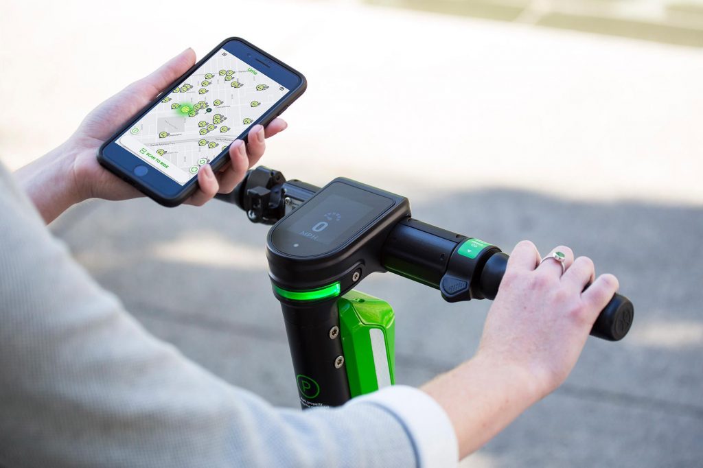 Lime is encouraging users to wipe down share scooters and bikes and also wear gloves to help protect them from the novel coronavirus.