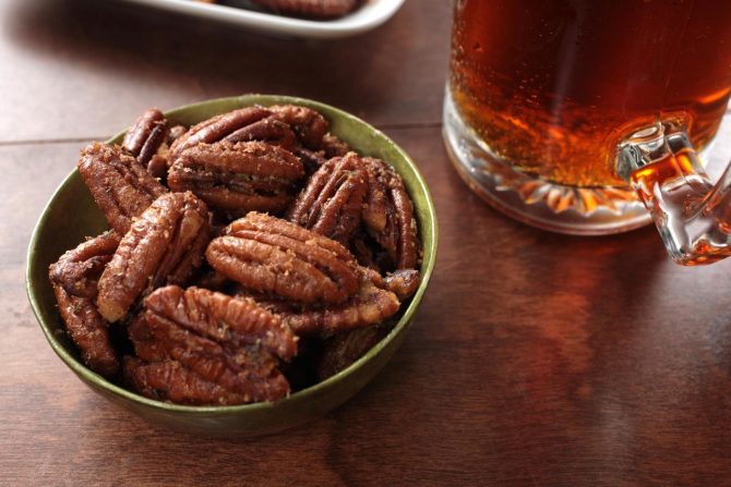 Spiced Candied Pecans