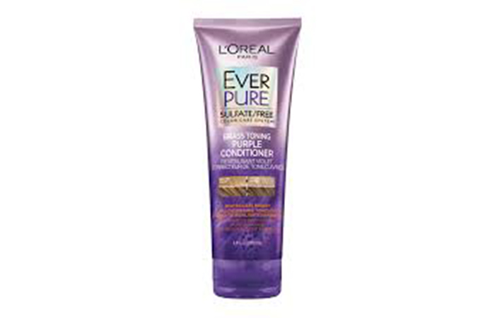L'Or&eacute;al Paris Ever Pure Sulfate-Free BrassToning Purple Conditioner
