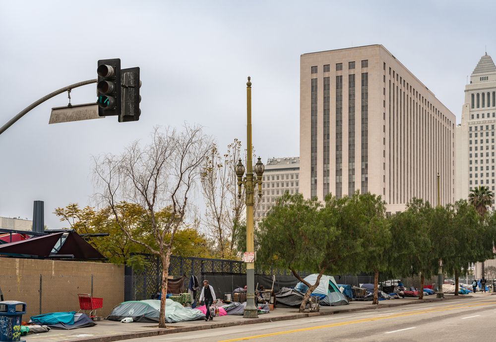 So far, vulnerable residents in Los Angeles's homeless encampments have seen little outreach on the coronavirus front. 