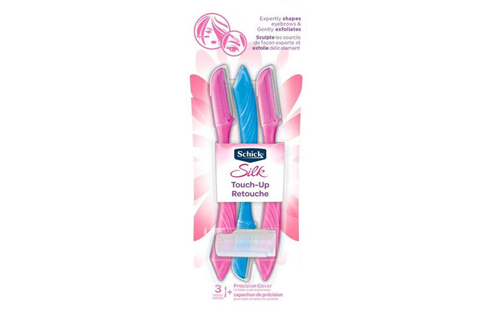 Schick Silk Touch-Up Multipurpose Exfoliating Dermaplaning Tool