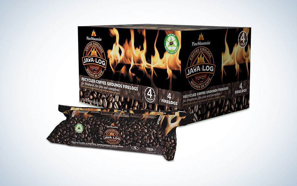 Made from recycled coffee grounds.