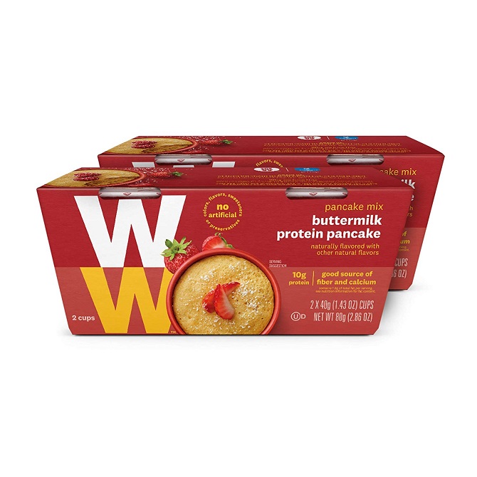 WW protein pancake mix on Amazon
