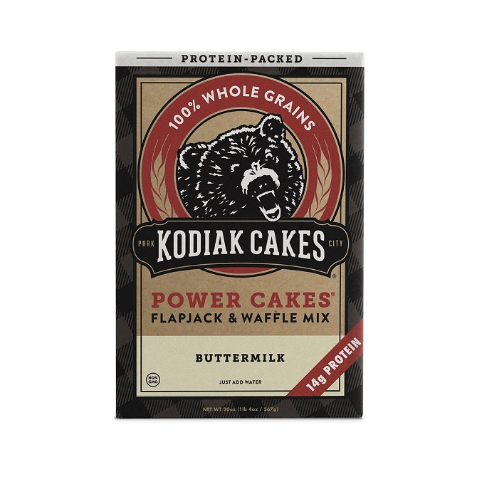 Kodiak Cakes protein pancake mix on Amazon
