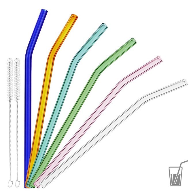 Reusable Glass Straws