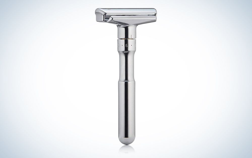 Set out your shaving brush and lather up.