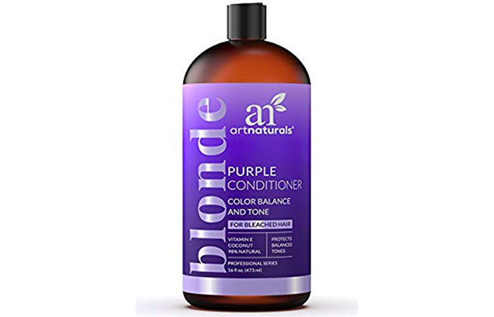 ArtNaturals Purple Conditioner For Blonde Hair