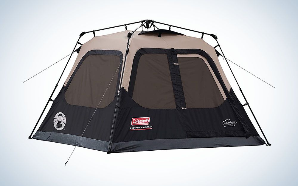 You can pitch this tent with your eyes closed.