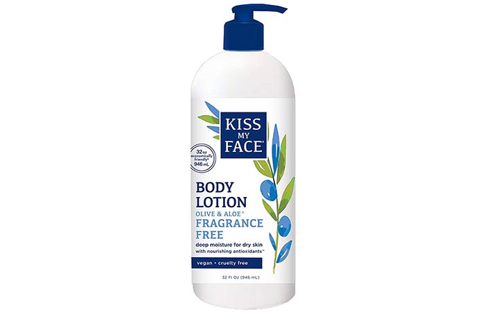 Kiss My Face Olive Aloe Fragrance-Free Body Lotion