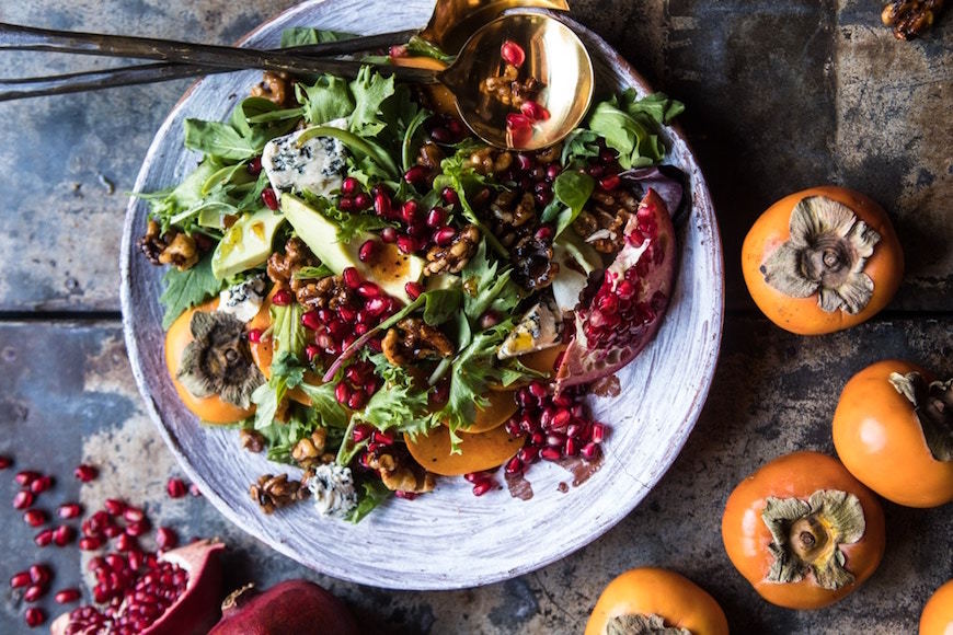 avocado Thanksgiving salad recipe