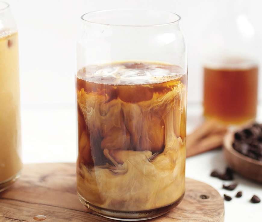 cinnamon honey latte