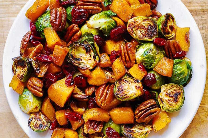 brussels sprouts thanksgiving salad recipe