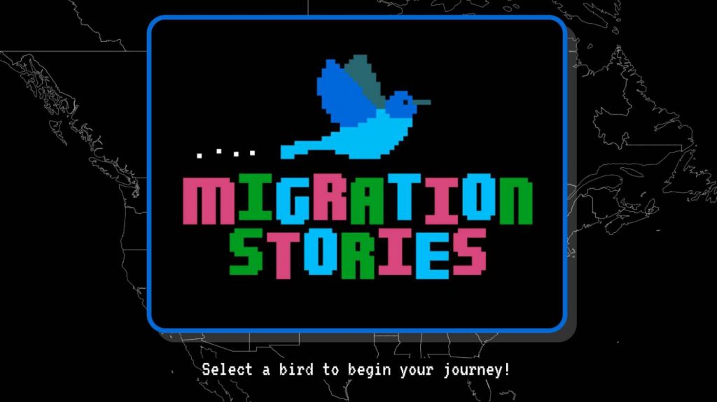 Young kids can learn about birds' migration patterns with the game Migration Stories.