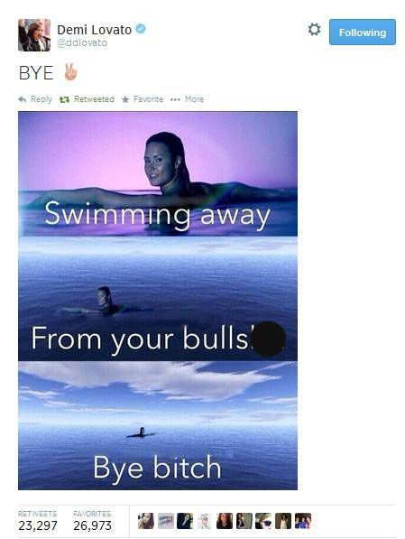 demi lovato tweet Demi Lovato & Selena Gomezs 18 Year Friendship, from Barney to Today