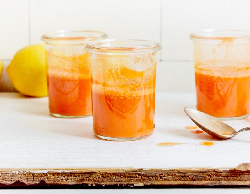 carrot ginger and garlic juice