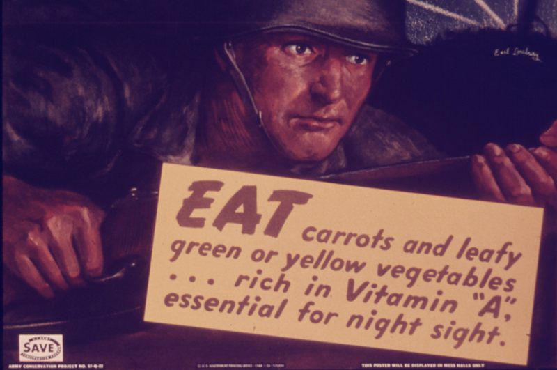 Carrots were once a crucial tool in anti-Nazi propaganda