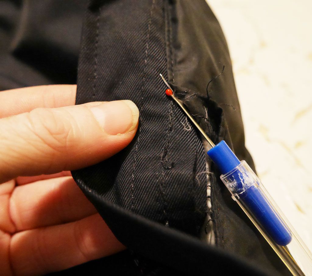 Go ahead and tear those seams out. It should feel satisfying.