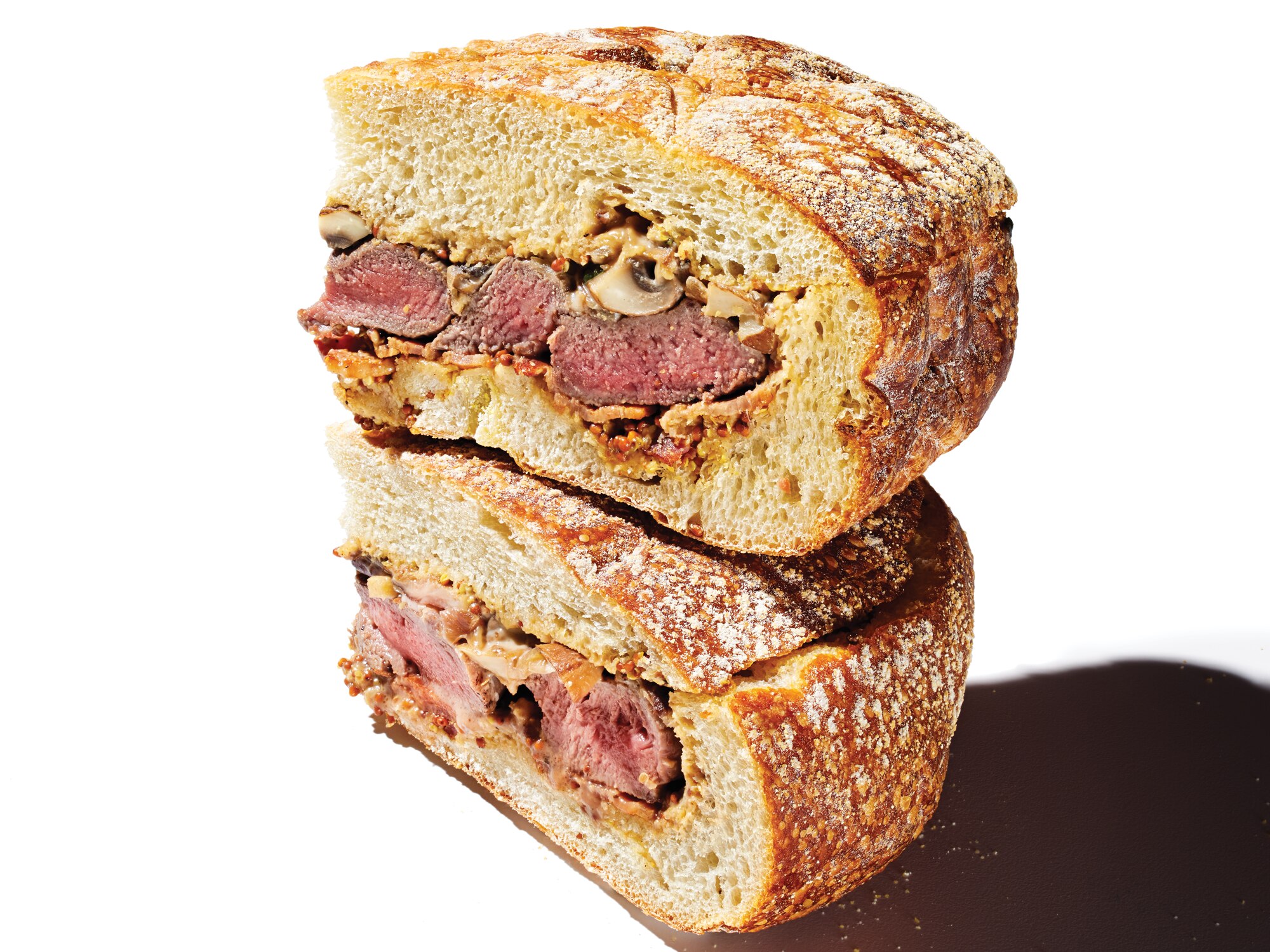 This sandwich almost looks too good to eat. Almost...