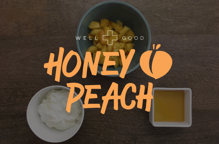 honey peach nice cream