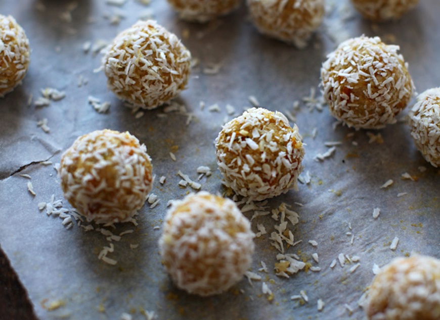 turmeric protein bites