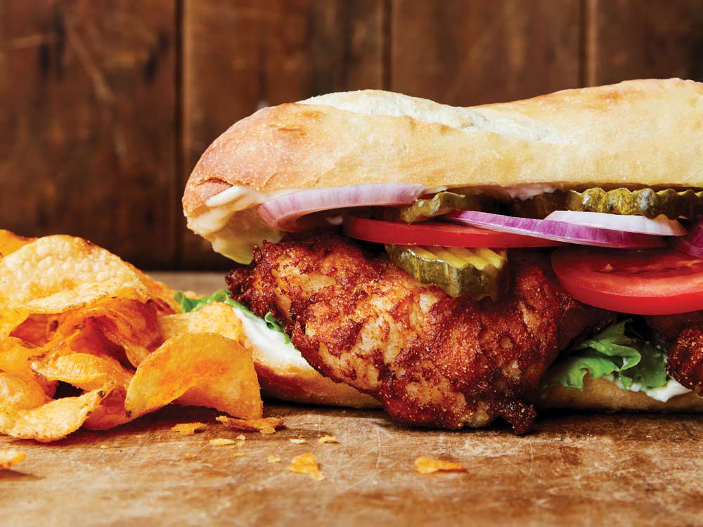 A fried catfish po&rsquo;boy makes for the perfect summer lunch.