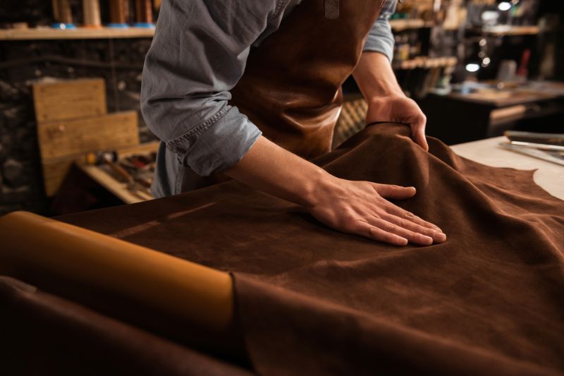 Fathers Day Gift Ideas | Man laying piece of cloth