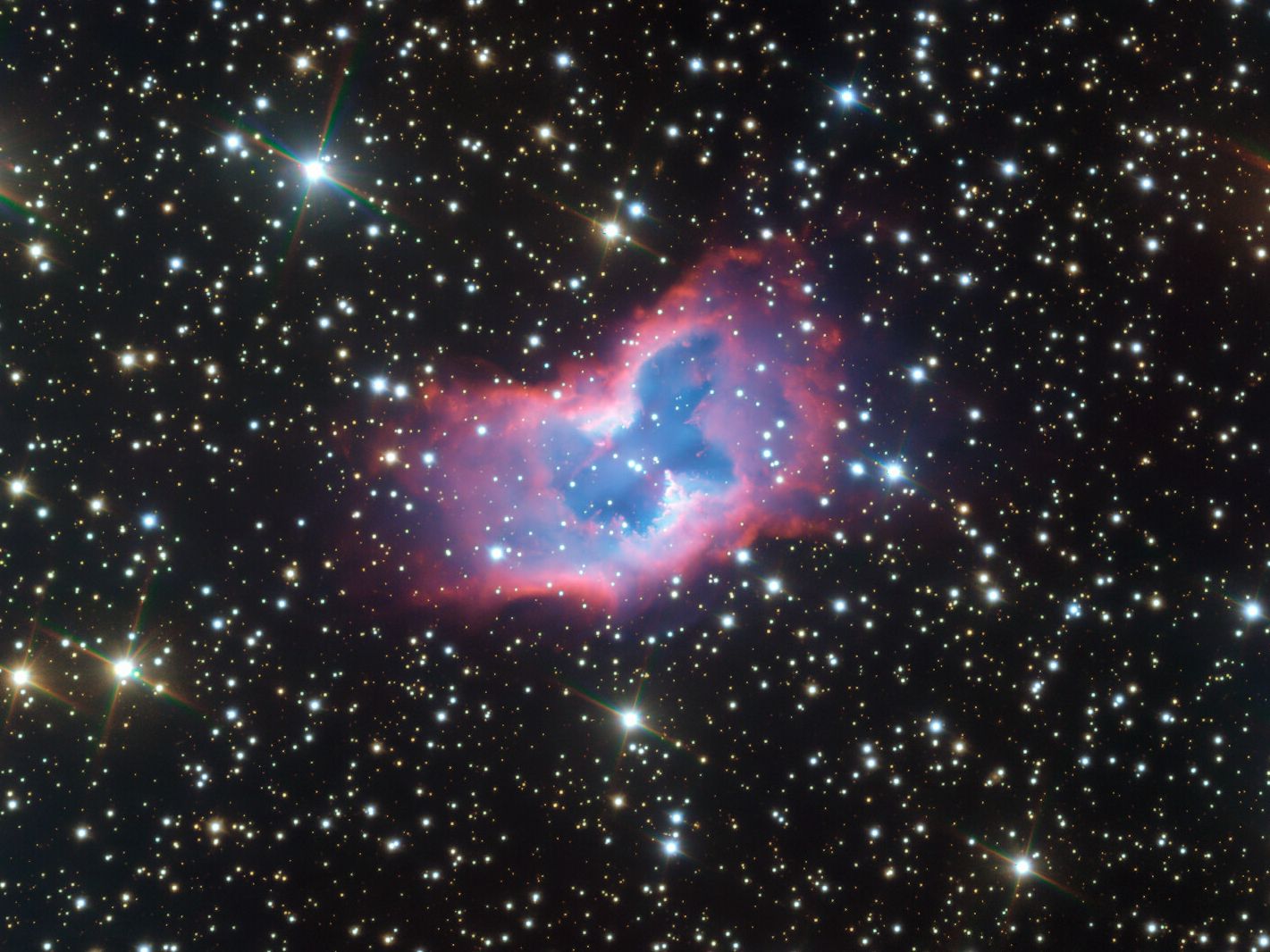 This highly detailed image of the fantastic NGC 2899 planetary nebula was captured using the FORS instrument on ESO&rsquo;s Very Large Telescope in northern Chile.