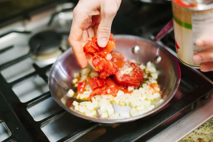 Homemade pasta sauce step 1 - Dr. Axe