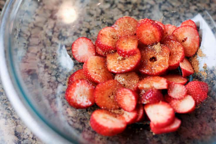 Strawberry bread step 1 - Dr. Axe