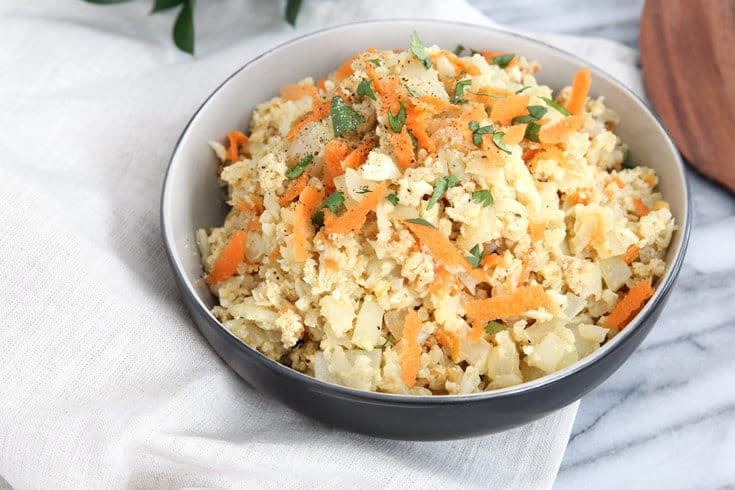 Cauliflower fried rice recipe - Dr. Axe