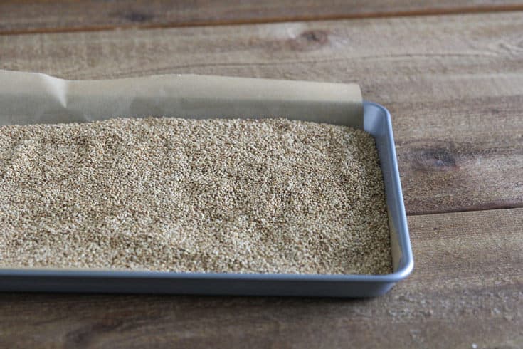 Tahini recipe step 1 - Dr. Axe