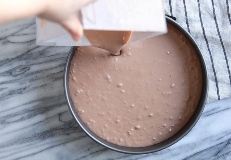 Vegan coconut cocoa cheesecake step 3 - Dr. Axe