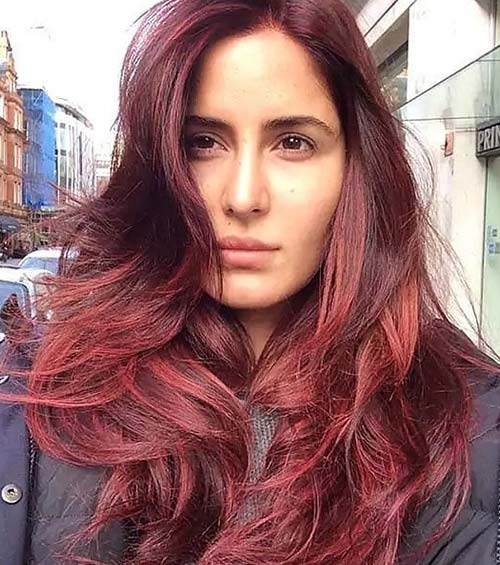 dramatic hair color