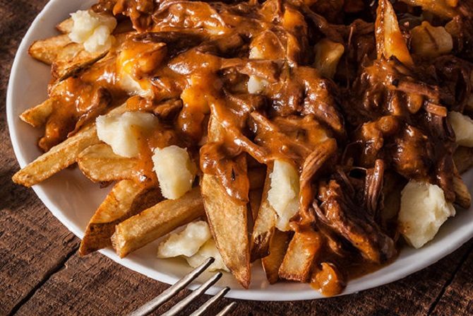Short Rib Poutine recipe with Homemade Beef Gravy