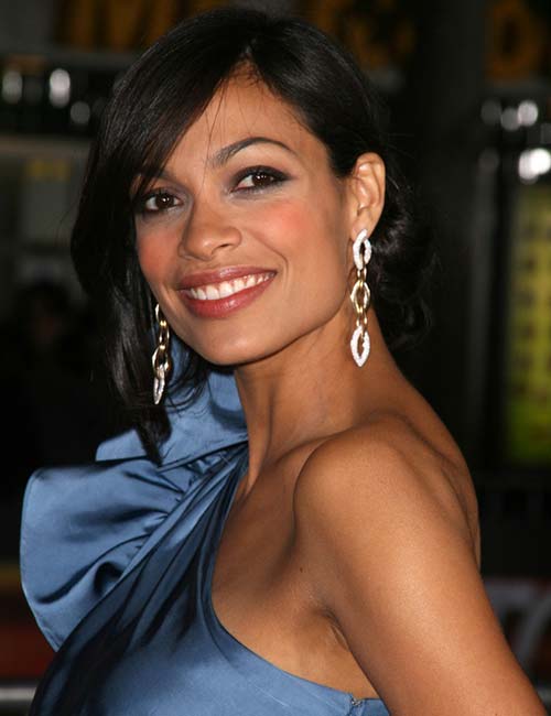 Low Side Bun With Side Parting