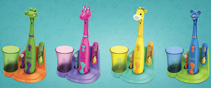 Best For Fun With Brushing – Brusheez Children's Electric Toothbrush Set