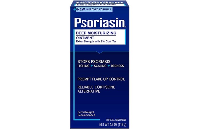 Psoriasin Deep Moisturizing Ointment Extra Strength With 2% Coal Tar