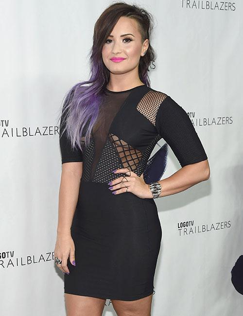 Purple To White Ombre