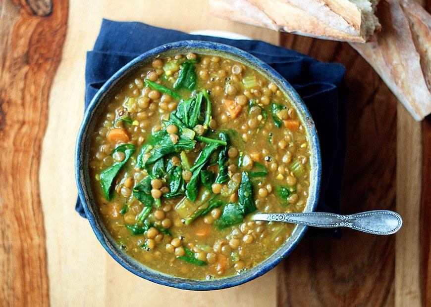instant pot vegan lentils