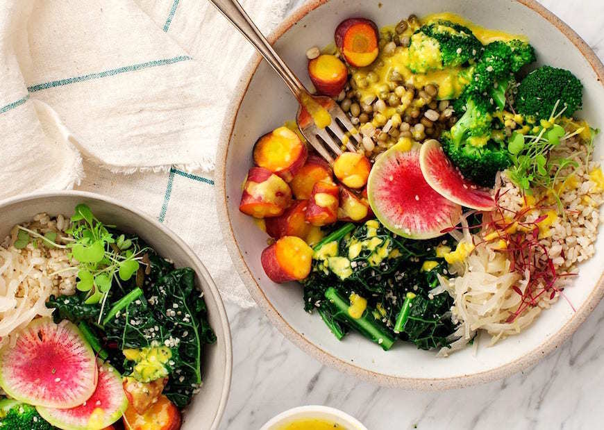 turmeric Buddha bowl