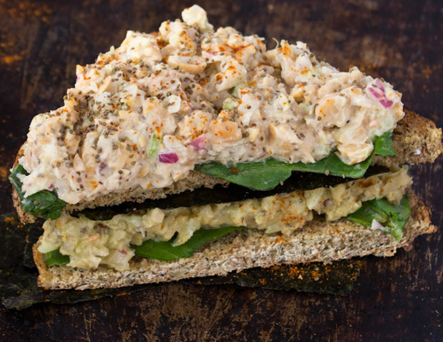 vegan tuna sandwich