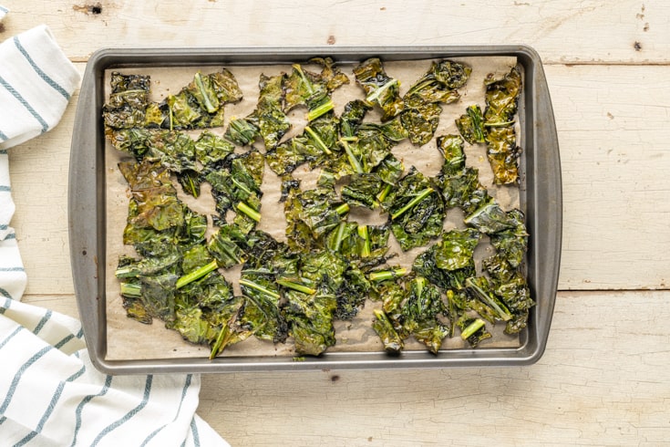 Kale chips recipe step 5 - Dr. Axe